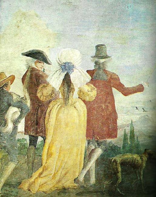 Giovanni Battista Tiepolo the sicisbeo, c.